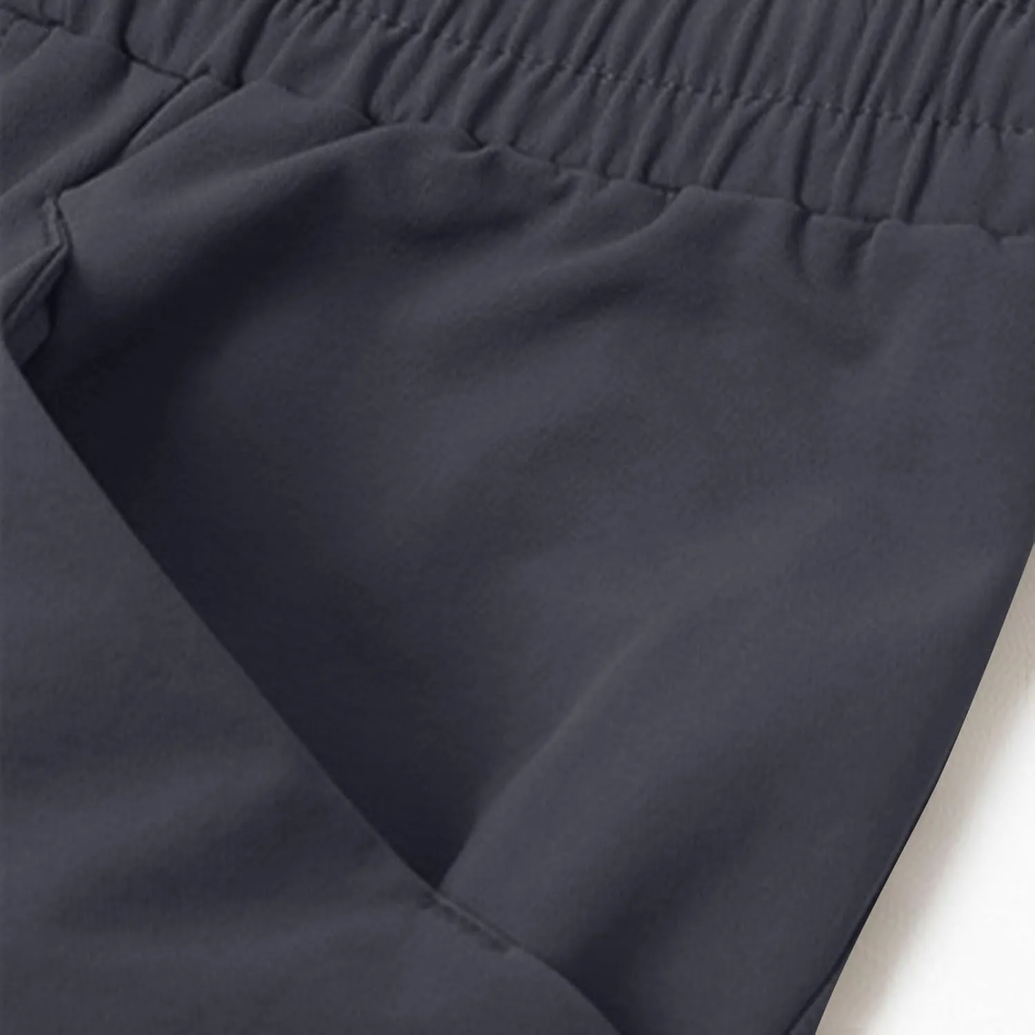 Mens Casual Comfy Hiking Joggers Elastic Loose High Waist Drawstring Trousers Breathable Athletic Track Pants