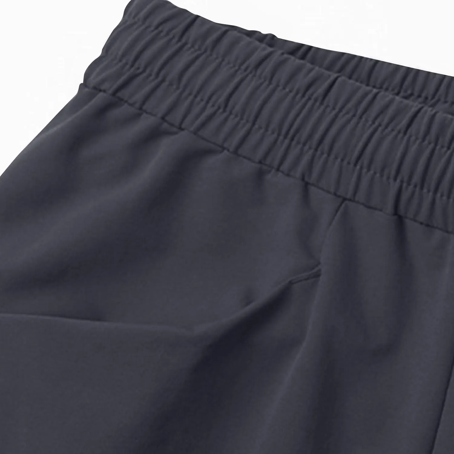 Mens Casual Comfy Hiking Joggers Elastic Loose High Waist Drawstring Trousers Breathable Athletic Track Pants
