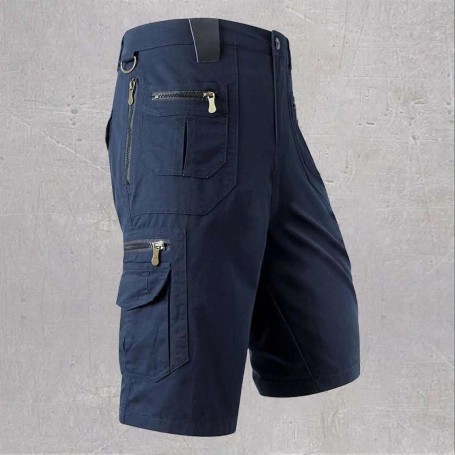 Mens Casual Tactical Cargo Shorts Quick Dry Military Combat Shorts Outdoor Hiking Work Short Pants