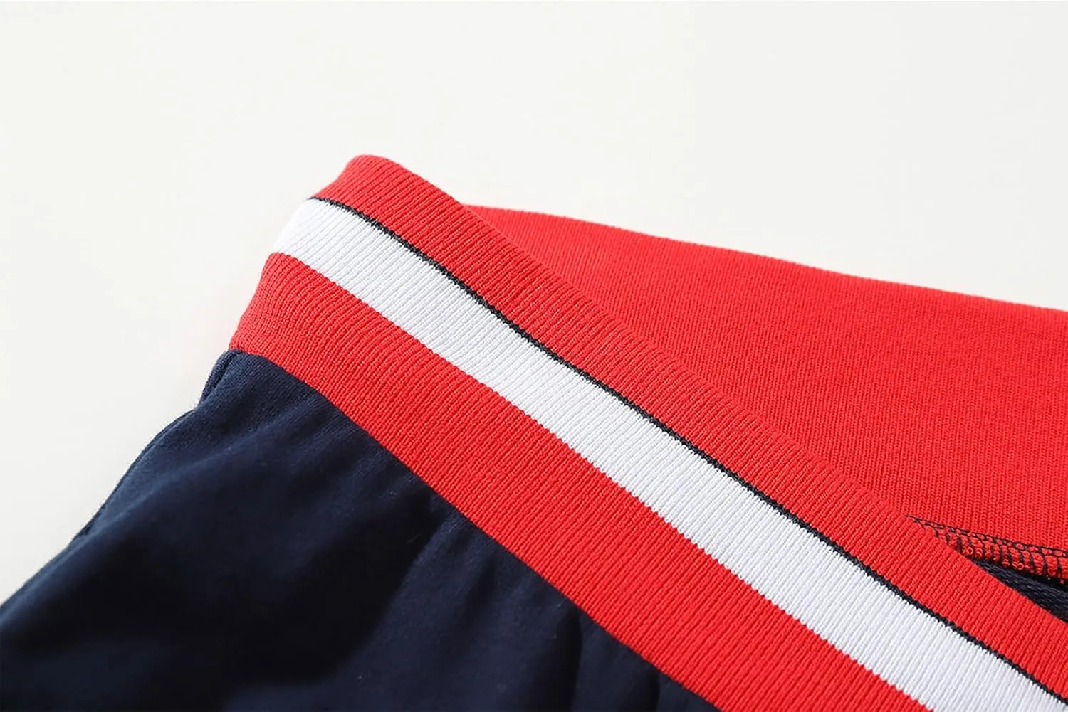 Mens Cotton Shorts Pajama Bottoms Sleepwear Knit Lounge Shorts With Drawstring & Pockets
