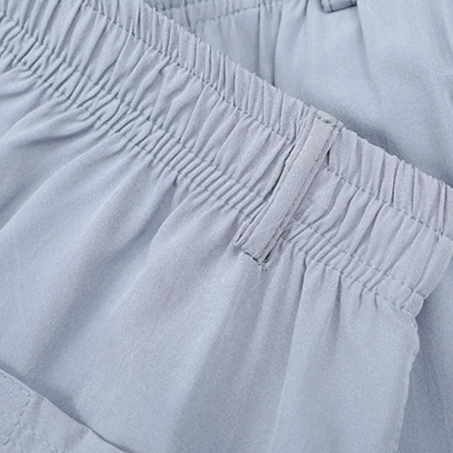 Men's Elastic Waist Pants Dressy Business Casual Slacks Trousers Bottoms Lightweight Comfy Fit