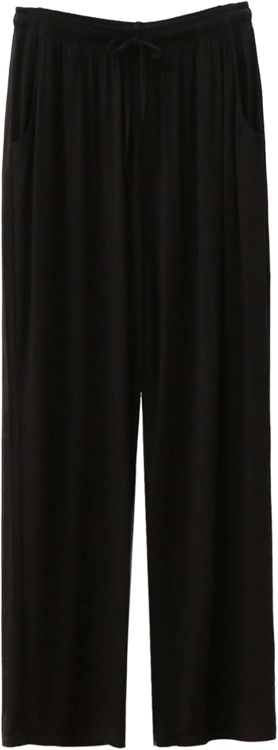 Men's Pajama Pants Soft Modal Lounge Pants with Pockets