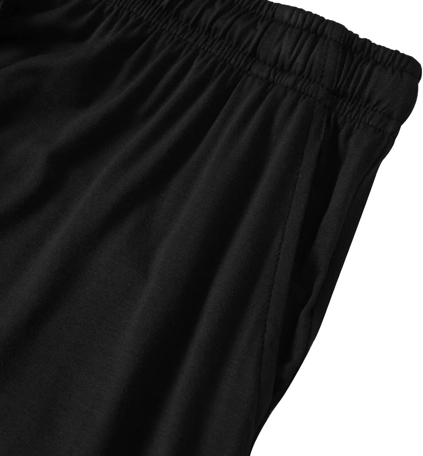 Men’s Pajama Shorts Sleeping Stretch Boxer Shorts Ultra-Soft Modal Casual Pajama Sleep Bottoms Pants