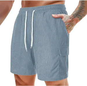 Men's Workout Running Shorts Lightweight Gym Fitness Athletic Home Shorts Summer Outdoor Quick Dry Breathable Short