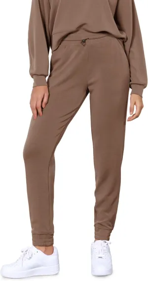ODODOS Women's Modal Soft Jogger Pants with Pockets Adjustable Shockcord High Waist Sweatpants Casual Lounge Pants
