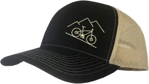 Outdoor Trucker Hat Snapback - Mountain Bike Design