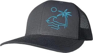 Outdoor Trucker Hat Snapback - Surf Beach Design