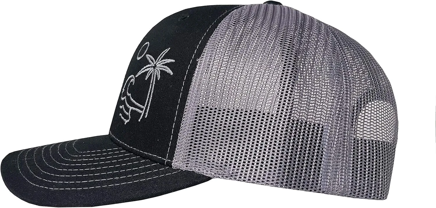 Outdoor Trucker Hat Snapback - Surf Beach Design