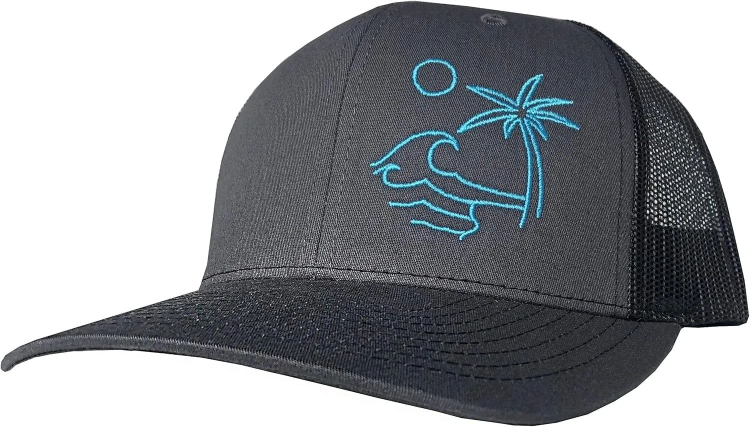 Outdoor Trucker Hat Snapback - Surf Beach Design