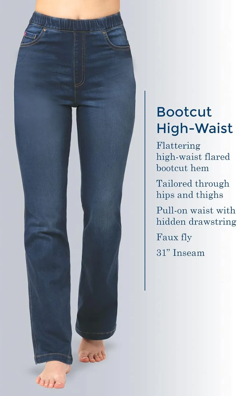PajamaJeans High Waist Jeans - Curvy Jeans for Women