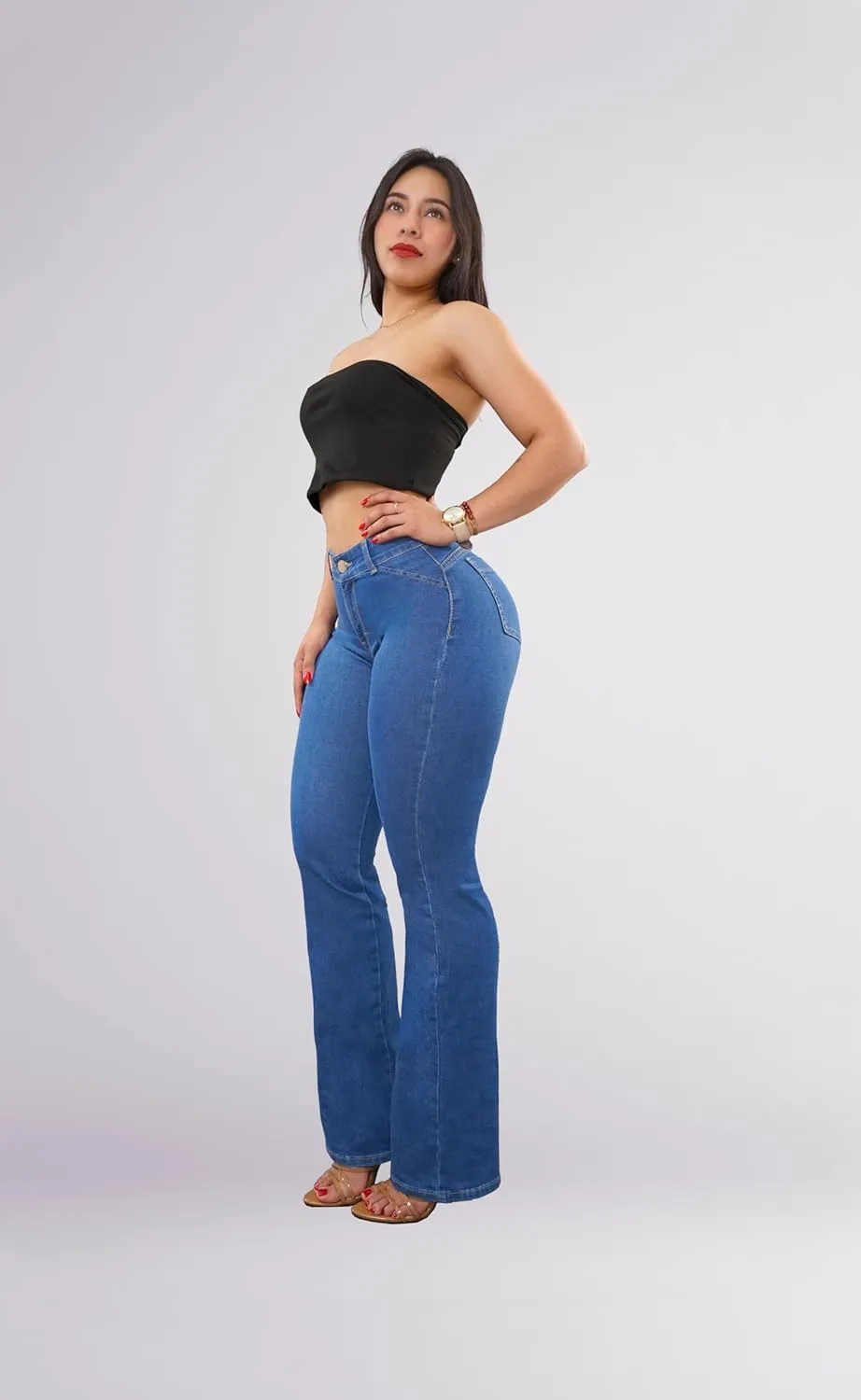 Pantalones Colombianos Levanta cola | Butt Lifting Jeans | High Waisted Jeans for Women | Colombian Jeans