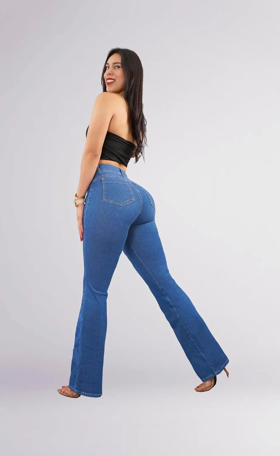 Pantalones Colombianos Levanta cola | Butt Lifting Jeans | High Waisted Jeans for Women | Colombian Jeans