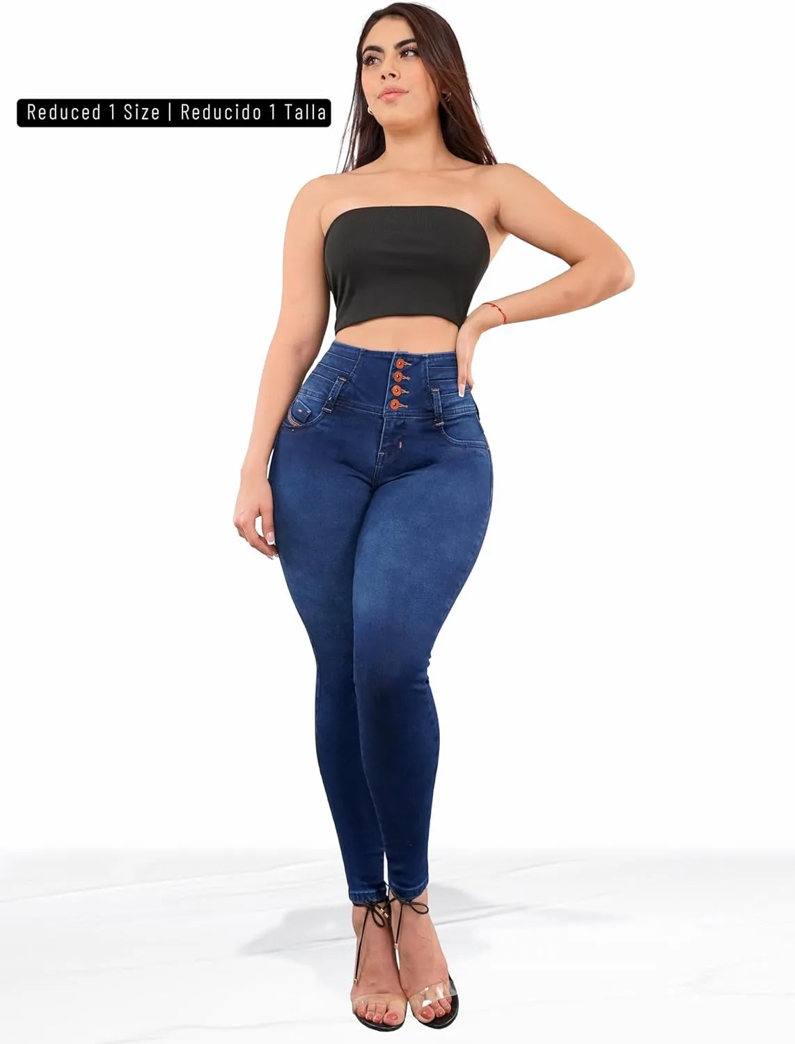 Pantalones Colombianos Levanta cola | Butt Lifting Jeans | High Waisted Jeans for Women | Colombian Jeans