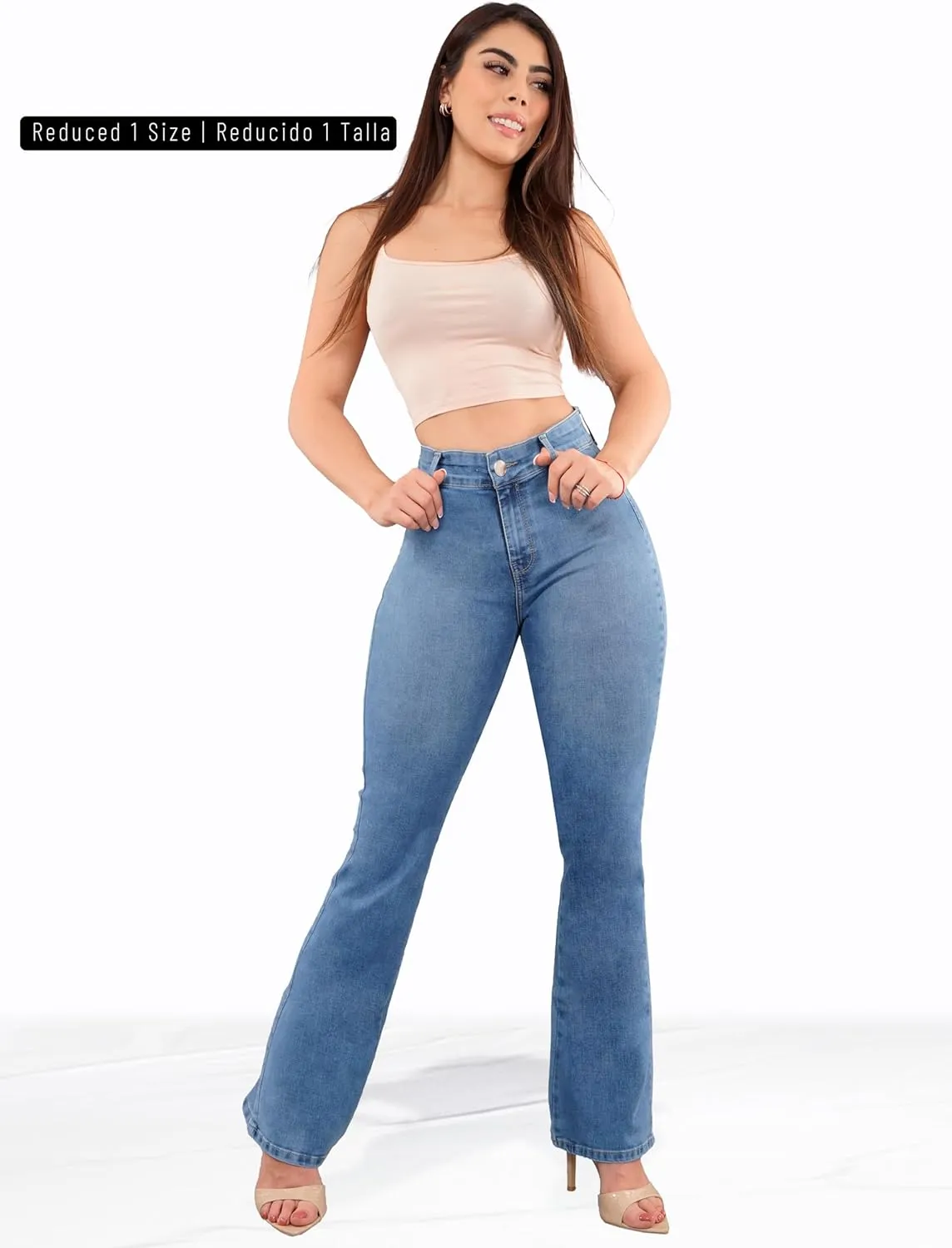 Pantalones Colombianos Levanta cola | Butt Lifting Jeans | High Waisted Jeans for Women | Colombian Jeans