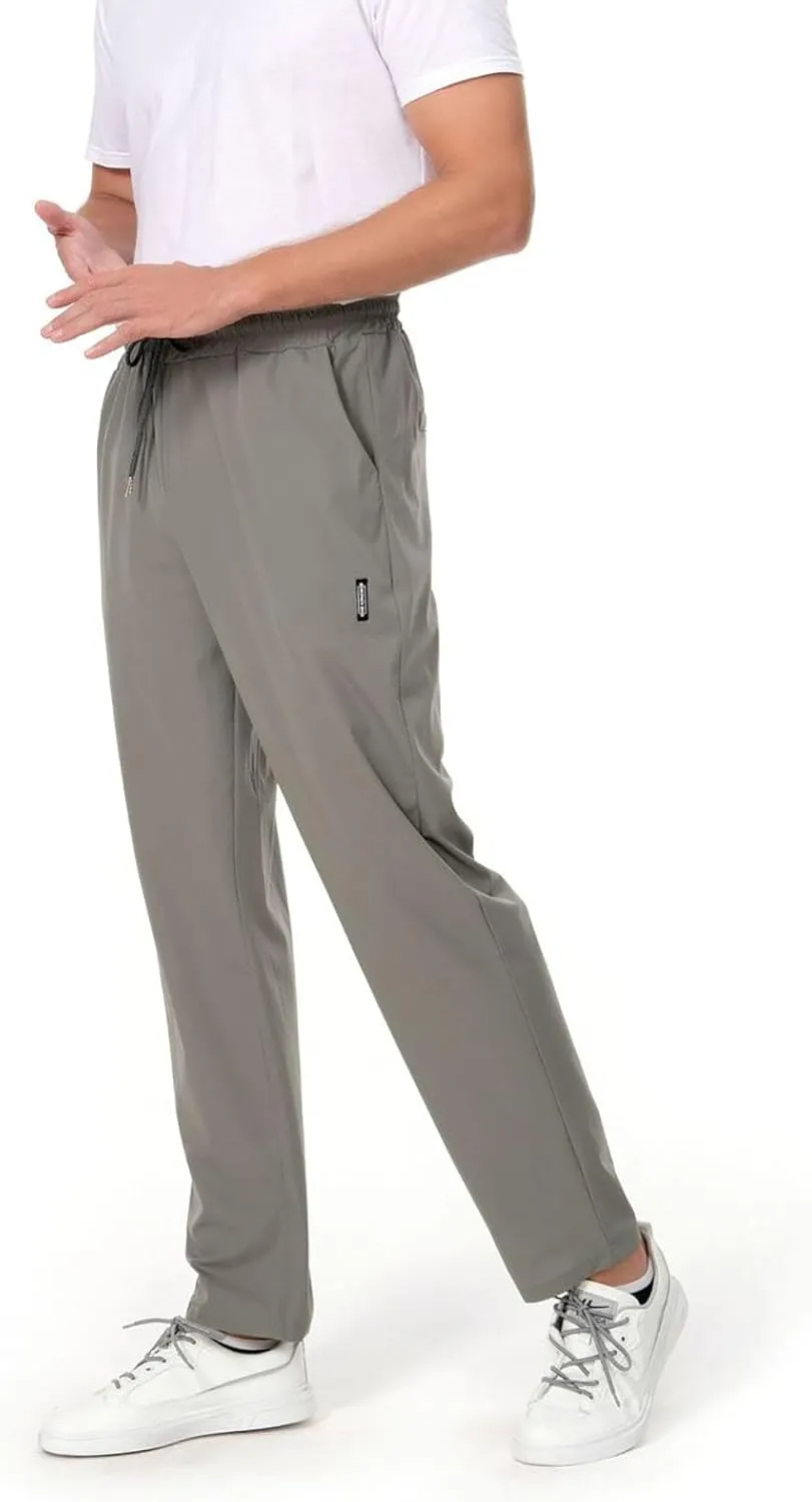 Pants Men Women,Unisex Comyfit Active Quick Drying Waterproof Plus Size Breathable Running Joggers Sweat Pants with Pockets