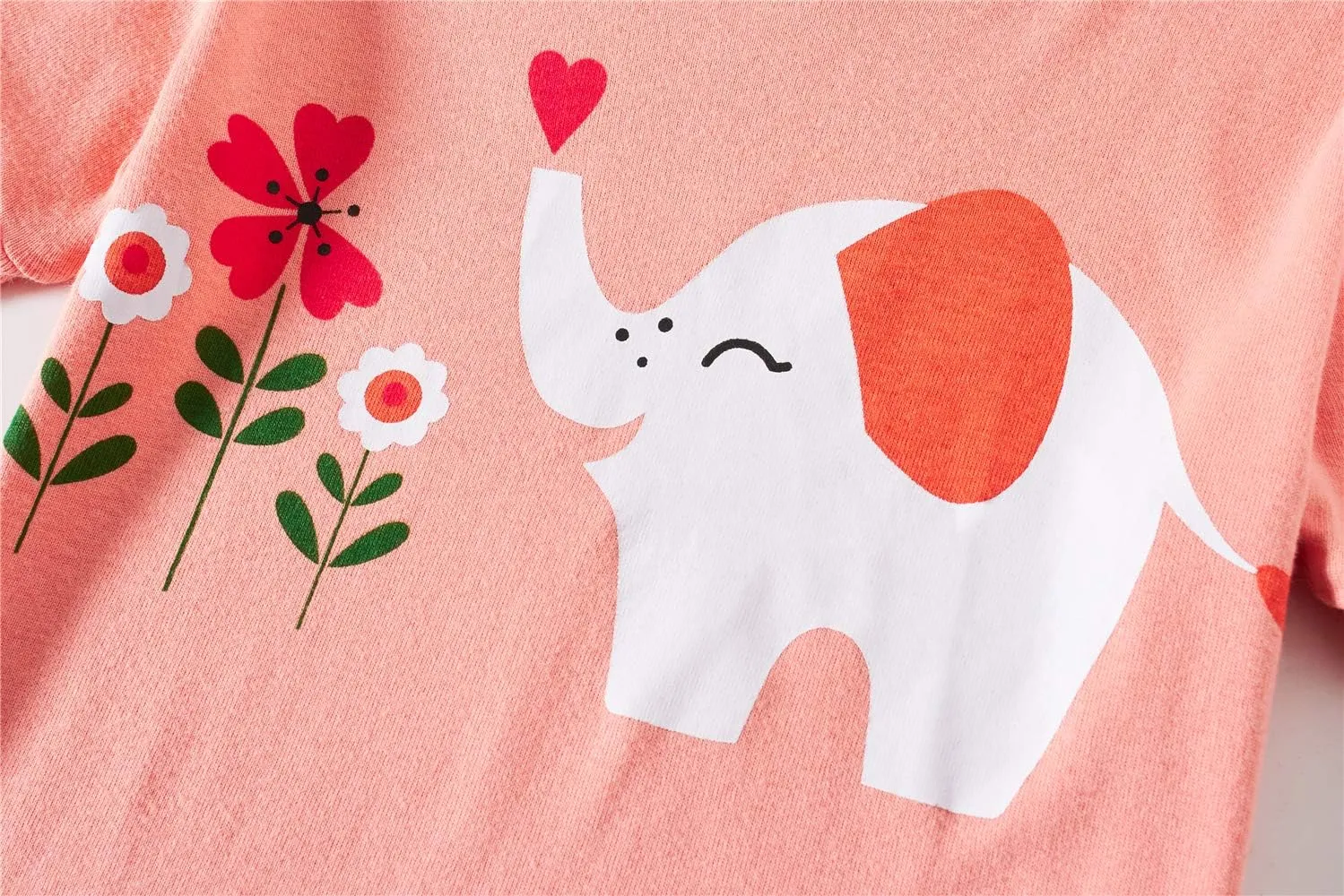 Popshion Baby Girls Pajamas Short Sleeve Cotton Jammies Toddler Girl Summer Clothes Short Sets 2 to 10 Years