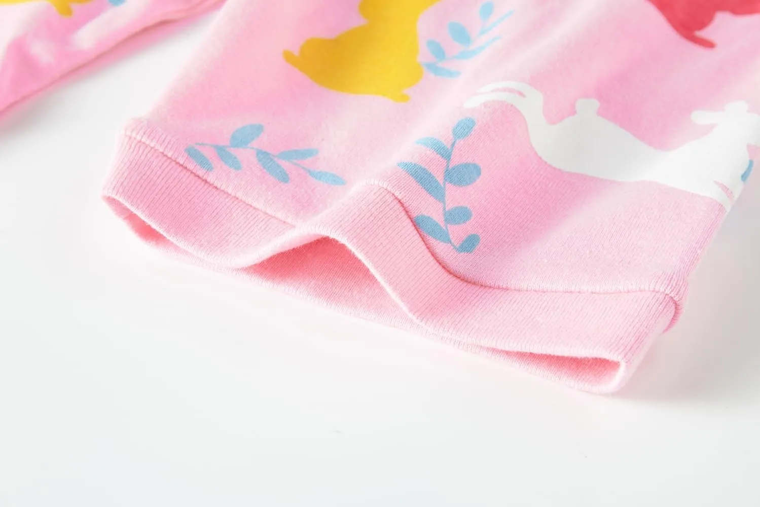 Popshion Baby Girls Pajamas Short Sleeve Cotton Jammies Toddler Girl Summer Clothes Short Sets 2 to 10 Years