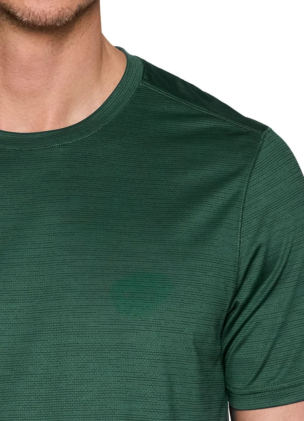 RBX Active Gym Shirt for Men, Short Sleeve Lightweight Stretch Jersey Mesh Quick Drying Crewneck Running Workout T-Shirt
