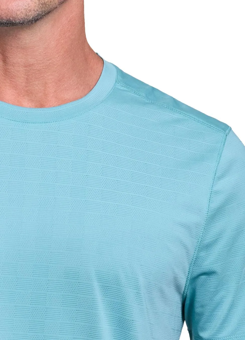 RBX Active Gym Shirt for Men, Short Sleeve Lightweight Stretch Jersey Mesh Quick Drying Crewneck Running Workout T-Shirt