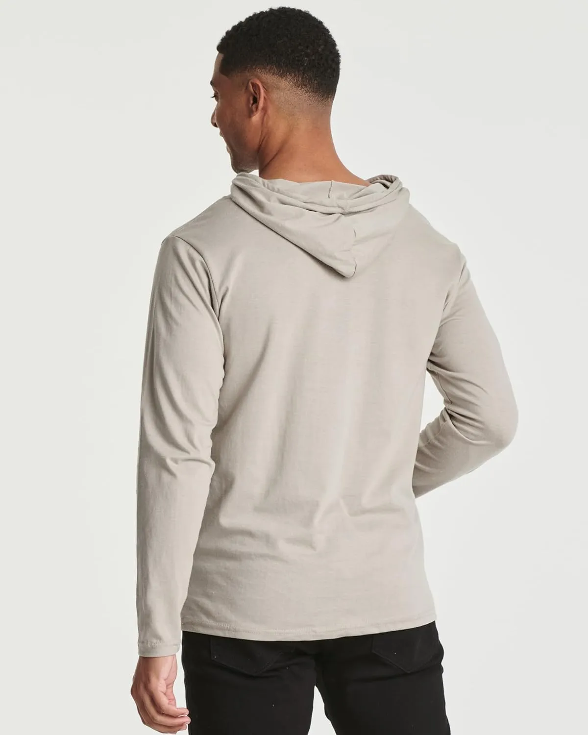 Real Essentials 3 Pack: Men's Cotton Lightweight Casual Pullover Drawstring Hoodie With Pocket (Available In Big & Tall)
