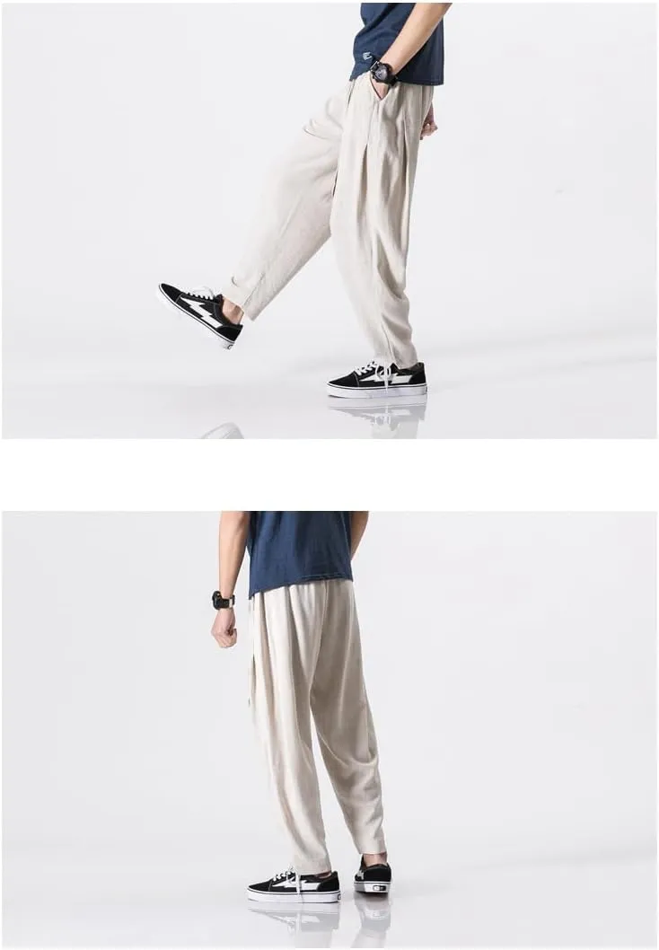 Seidarise Men's Joggers Sweatpants Harem Jogger Pant Long Sports Pants