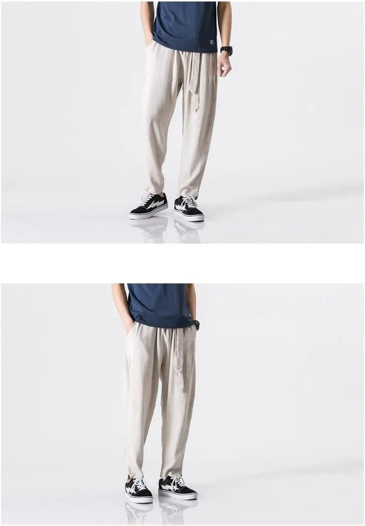 Seidarise Men's Joggers Sweatpants Harem Jogger Pant Long Sports Pants
