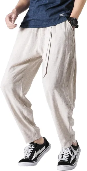 Seidarise Men's Joggers Sweatpants Harem Jogger Pant Long Sports Pants