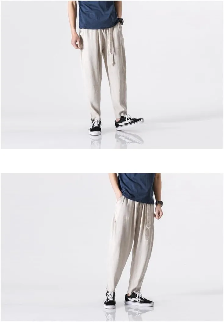 Seidarise Men's Joggers Sweatpants Harem Jogger Pant Long Sports Pants