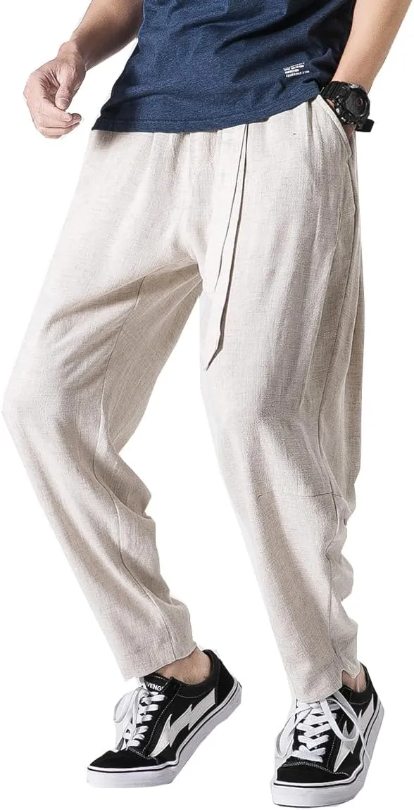 Seidarise Men's Joggers Sweatpants Harem Jogger Pant Long Sports Pants