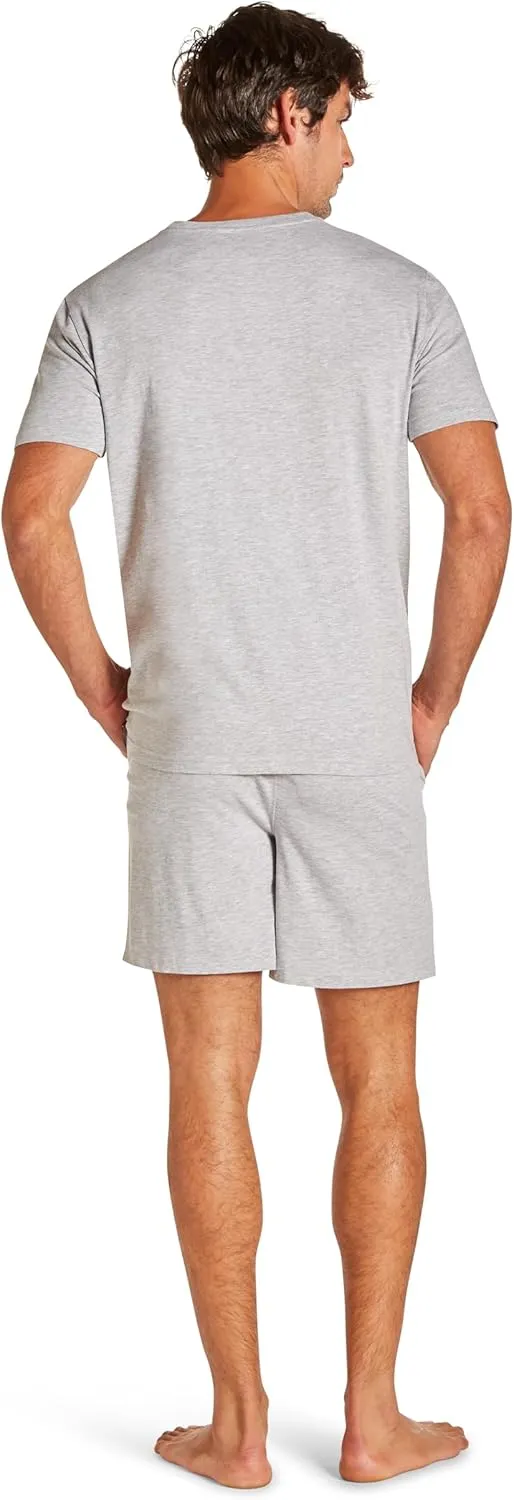 TAHARI Men's Ultimate Comfort Men's Crew Neck Sleep T-Shirt  Soft Cotton Blend, Lightweight & Breathable Lounge Shirt