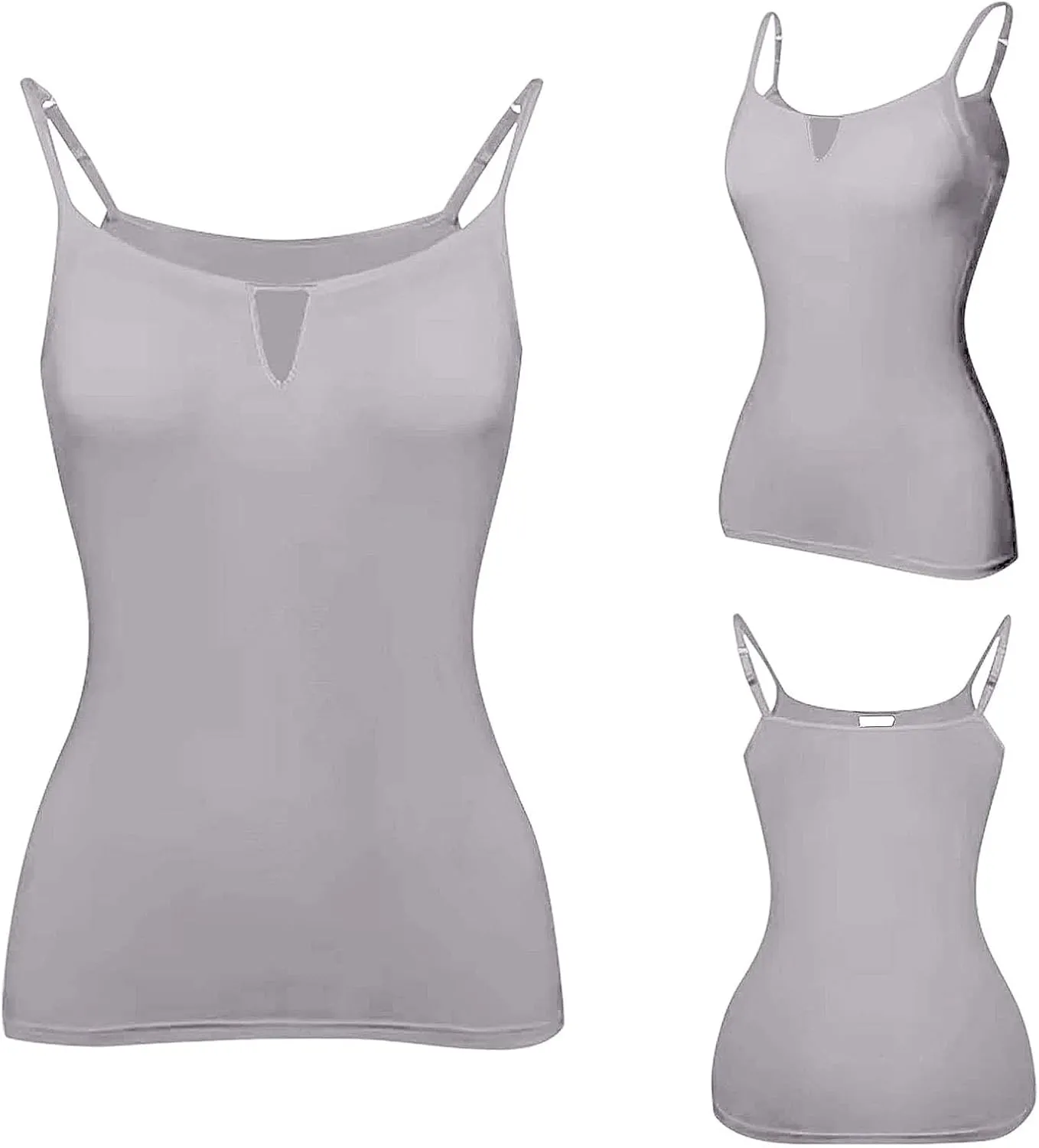 Tank Top with Built in Bra for Women Sports Cute Cami Shirts 2025 Spring Summer Beach Camisoles Bras