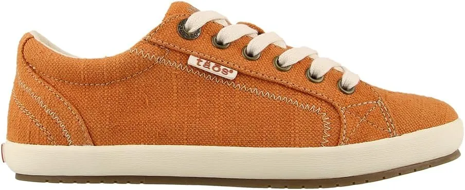 Taos Star Women's Sneaker - Iconic Style with Canvas Design for Everyday Adventures - Custom Fit Lacing and Premium Removable Footbed with Arch Support for All Day Comfort