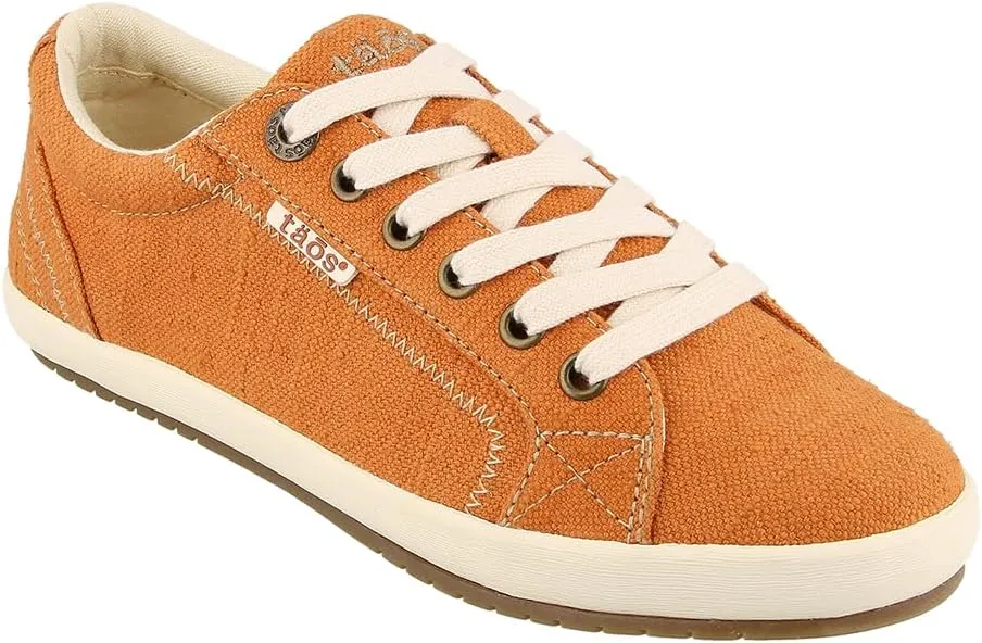 Taos Star Women's Sneaker - Iconic Style with Canvas Design for Everyday Adventures - Custom Fit Lacing and Premium Removable Footbed with Arch Support for All Day Comfort