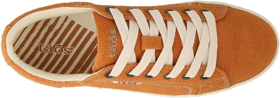 Taos Star Women's Sneaker - Iconic Style with Canvas Design for Everyday Adventures - Custom Fit Lacing and Premium Removable Footbed with Arch Support for All Day Comfort