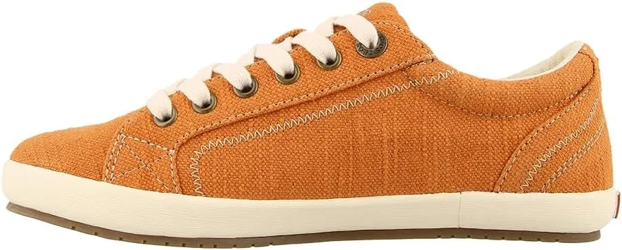 Taos Star Women's Sneaker - Iconic Style with Canvas Design for Everyday Adventures - Custom Fit Lacing and Premium Removable Footbed with Arch Support for All Day Comfort