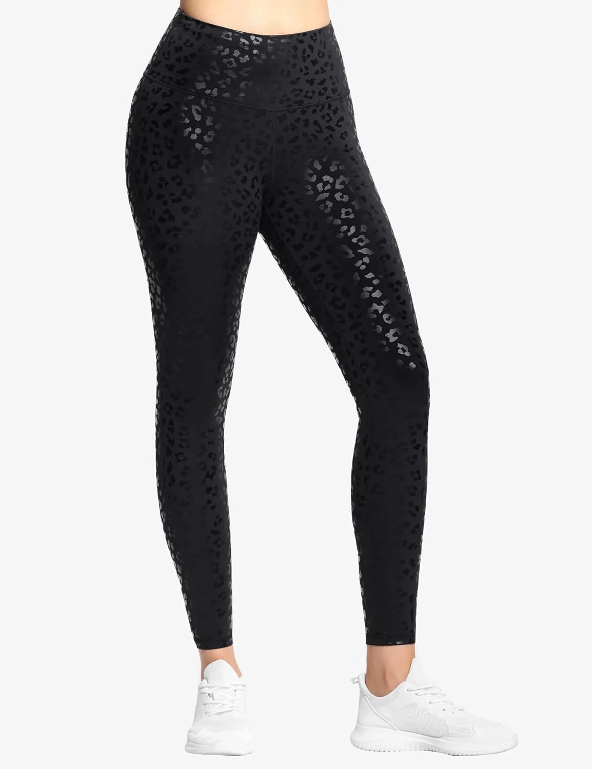 THE GYM PEOPLE Women's High Waist Workout Legging Soft Tummy Control Squat Proof Yoga Running Pants
