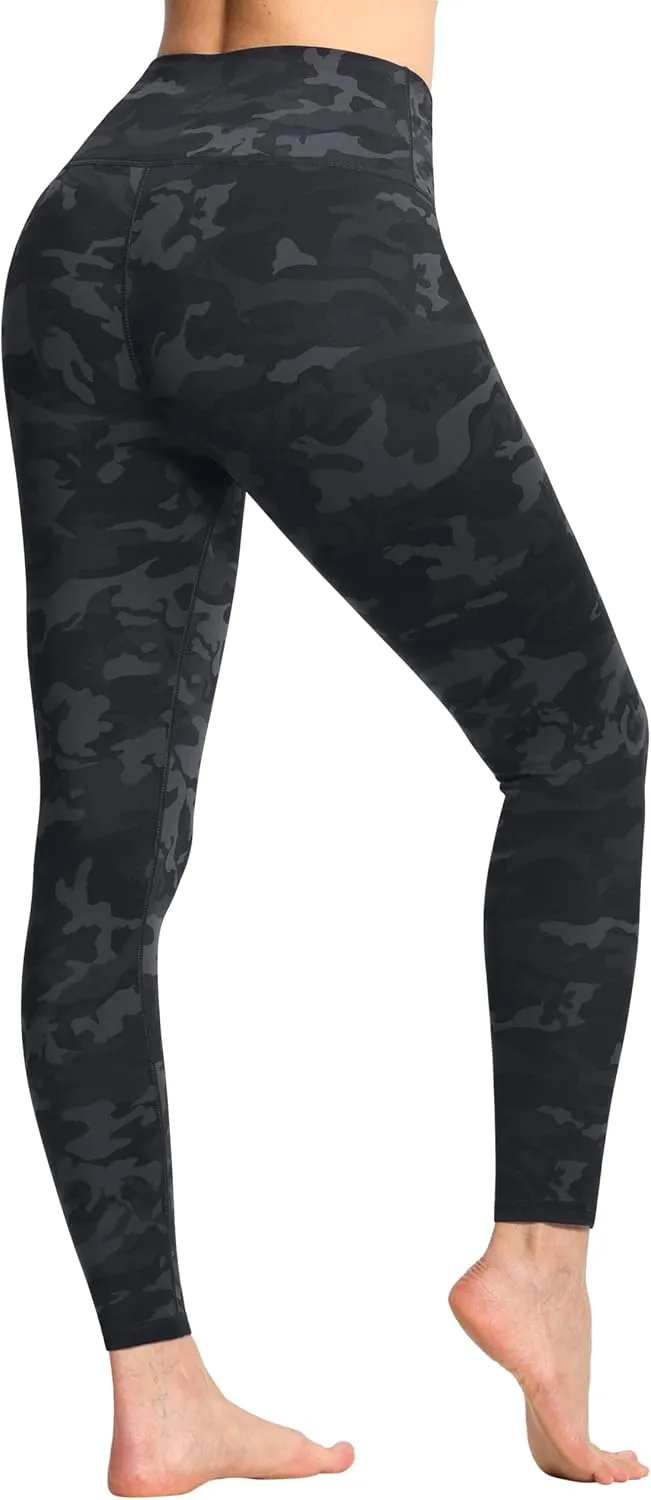 THE GYM PEOPLE Women's High Waist Workout Legging Soft Tummy Control Squat Proof Yoga Running Pants