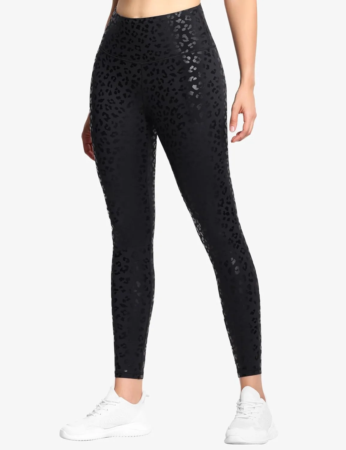 THE GYM PEOPLE Women's High Waist Workout Legging Soft Tummy Control Squat Proof Yoga Running Pants