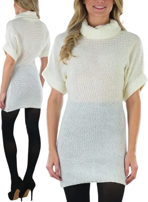 ToBeInStyle Women's Soft Knit V-Neck Sweater Warm Knit Tunic