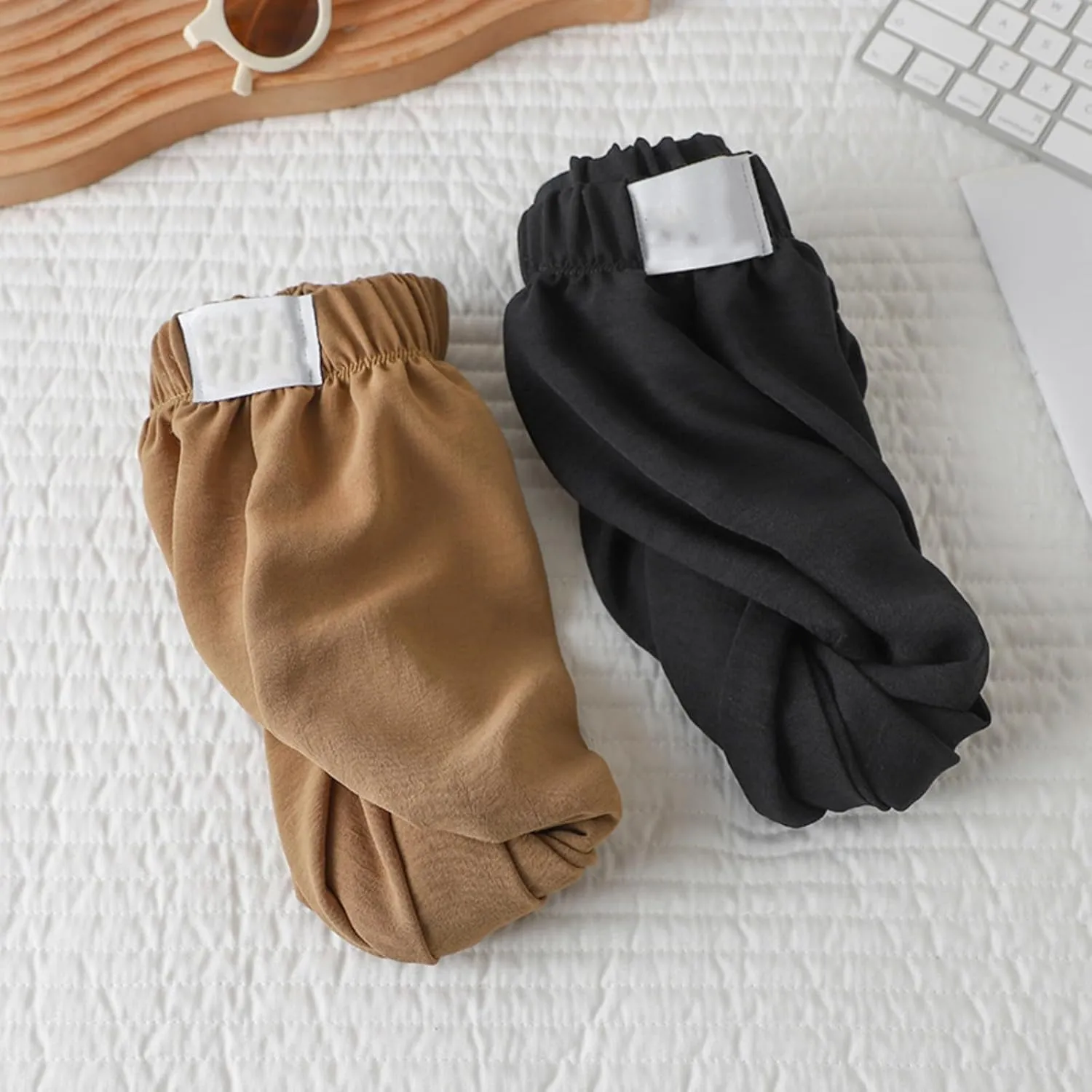 Toddler Boys Baggy Sweatpants Elastic Waist Breathable Comfy Aesthetic Joggers Kids Plain Loose Athletic Trousers