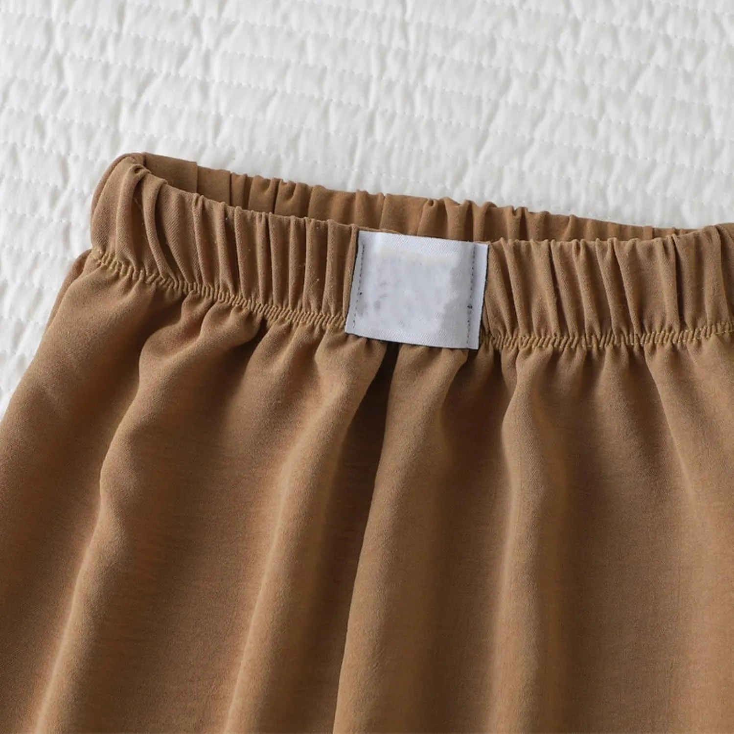Toddler Boys Baggy Sweatpants Elastic Waist Breathable Comfy Aesthetic Joggers Kids Plain Loose Athletic Trousers