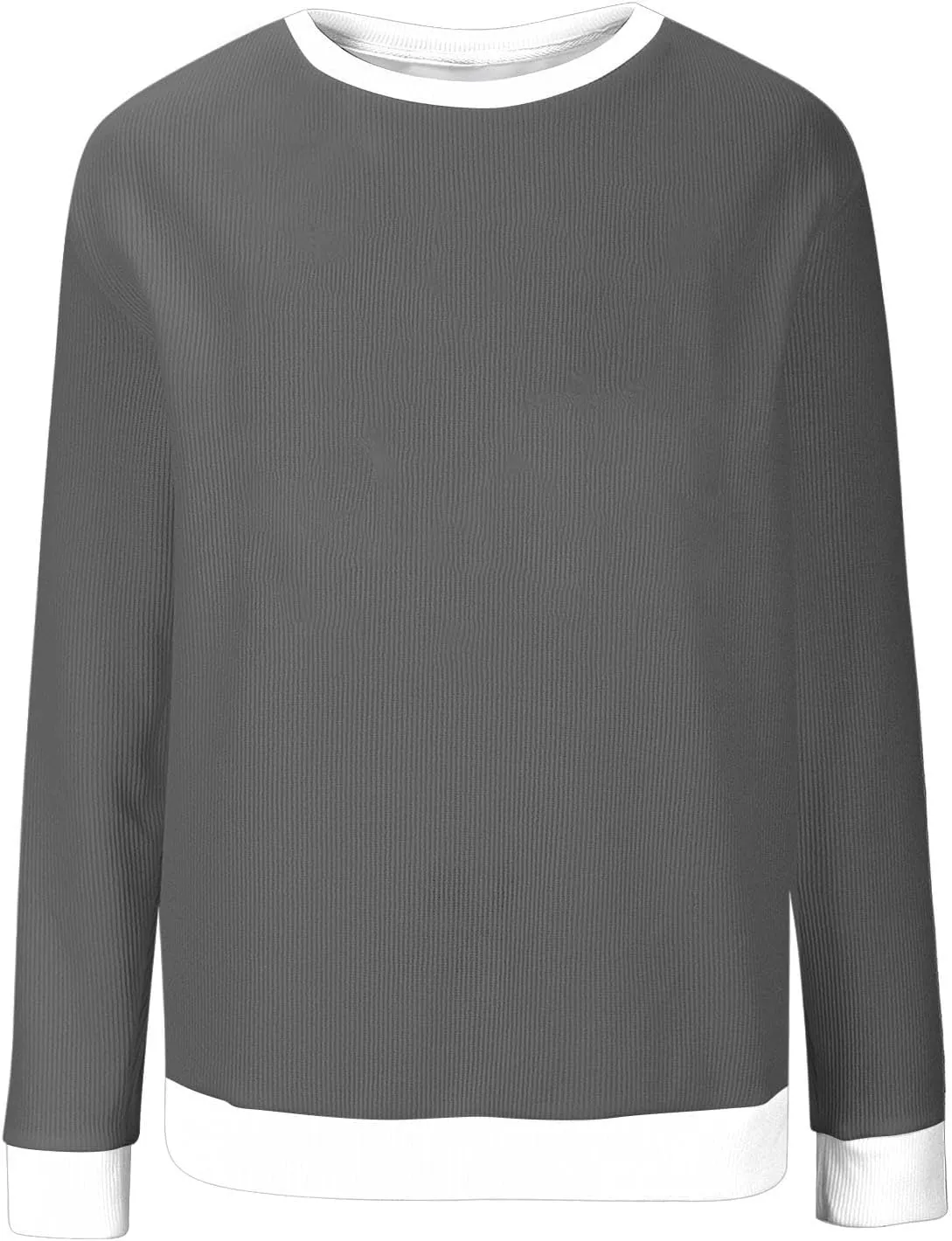 Women Winter Warm Sherpa Lined Fleece Crewneck Sweatshirt Pullover Loungewear Tunic Tops Fashion Going Out Clothes