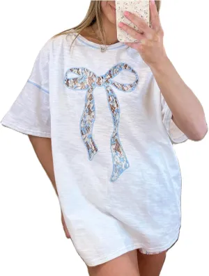 Women Y2k Oversized Graphic Tees Fruit Print Short Sleeve Baggy Tee Shirt 90s Floral Aesthetic Coastal Summer Top