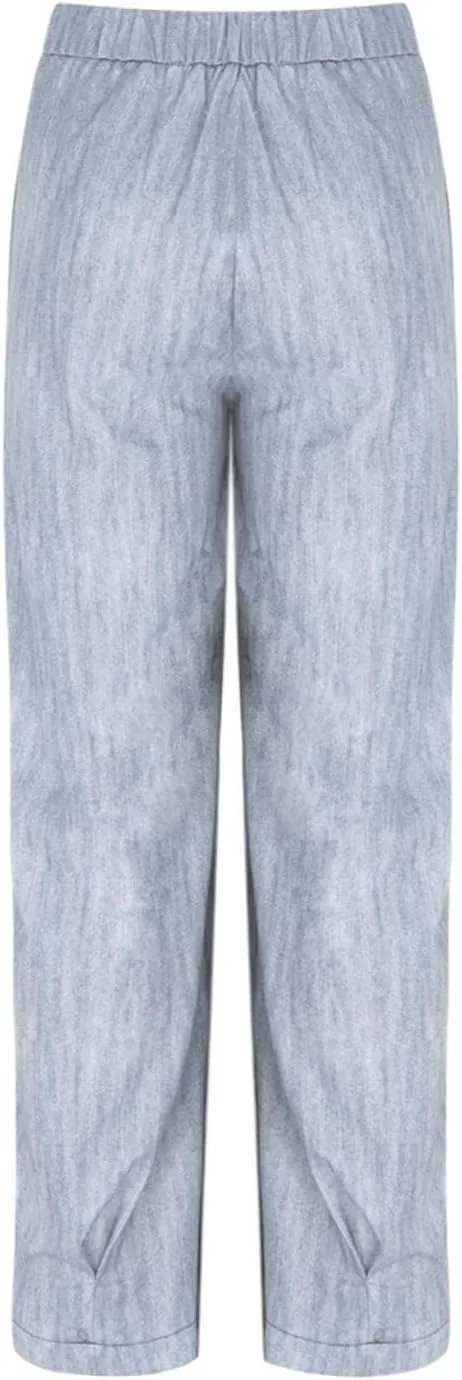 Womens Baggy Wide Leg Pants Y2K Floral Printed Wide Leg Baggy Jeans for Women Stretch High Waisted Straight Leg