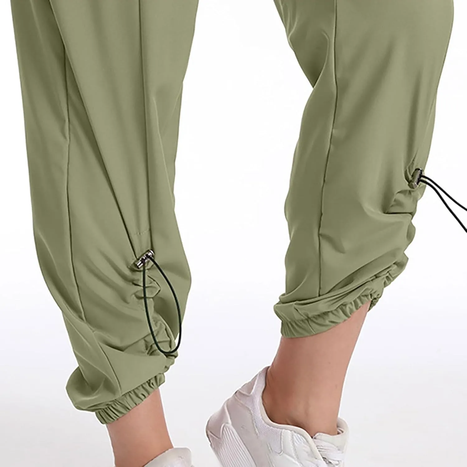 Women's Joggers Drawstring Hiking Pants with Pockets Active Pant for Women Athletic Stretch Breathable Sweatpant