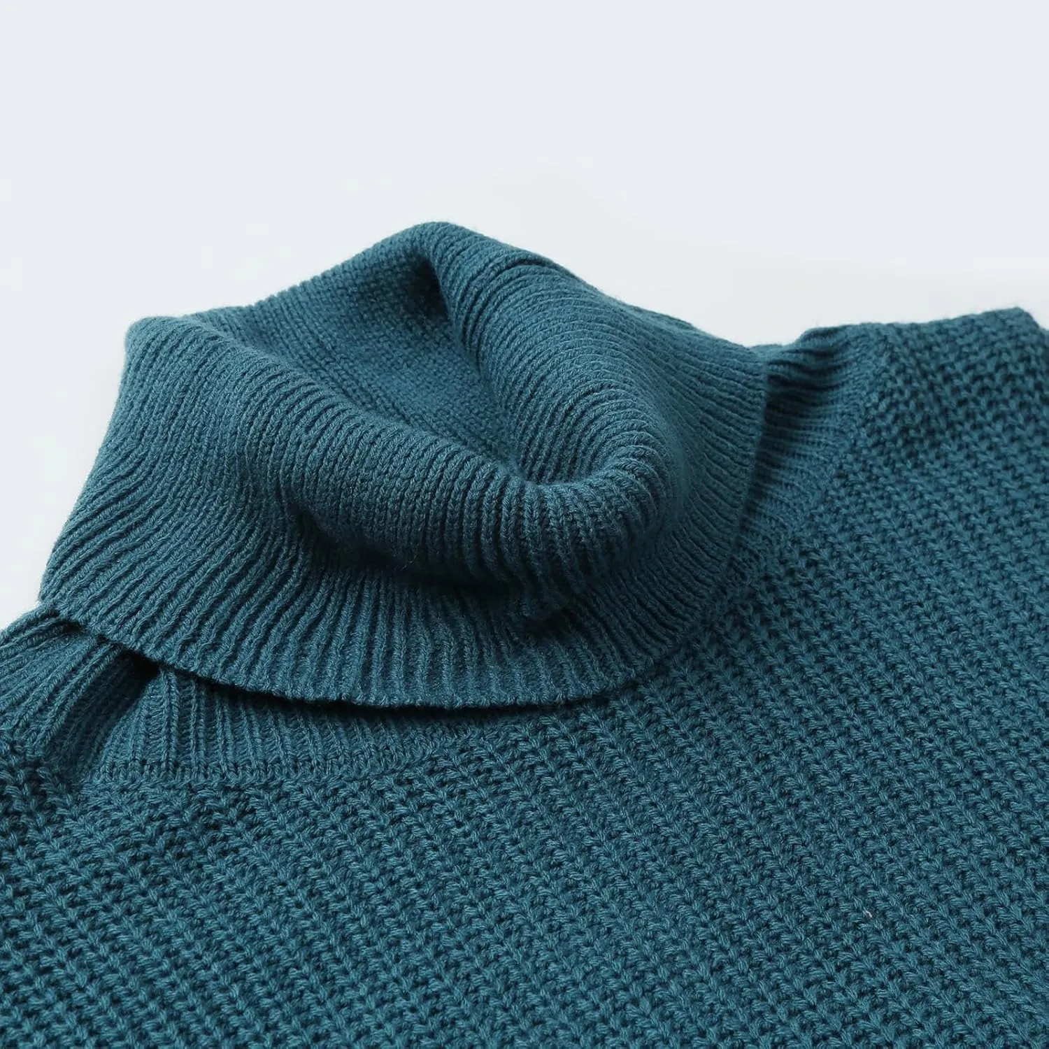 Womens Oversized Turtleneck Pullover Sweaters Cowl Neck Long Sleeve Winter Slouchy Loose Soft Knit Sweaters