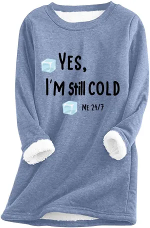 Womens Sweatshirt Warm Sherpa Lined Fleece Pullover Tops Casual Crewneck Sweater Long Sleeve Pullover Loungewear