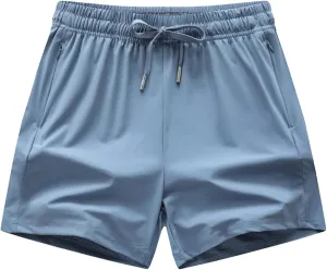 Womens Workout Gym Shorts Quick Dry Breathable Summer Bermuda IceActive Pants Athletic Workout Shorts with Pockets