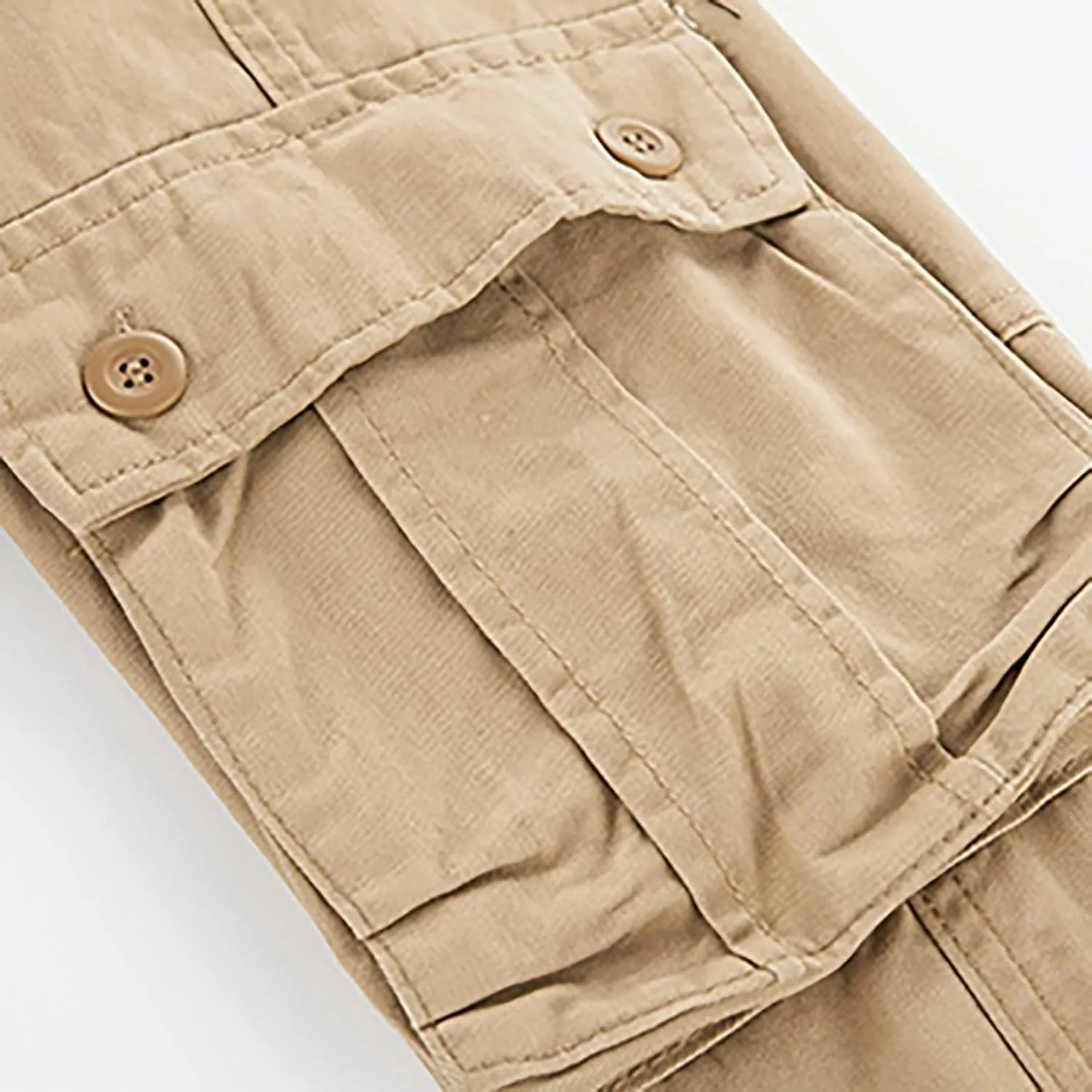 Work Pants for Men Cargo Trousers Hiking Pants 8 Pocket Plain Comfort Breathable Outdoor Mens Sweatpants with Baggy