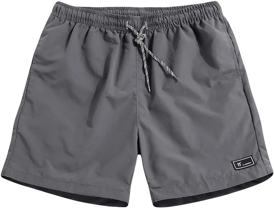WUAI-Men Summer Beach Shorts Outdoor Quick Dry Running Gym Workout Gym Shorts Plus Size